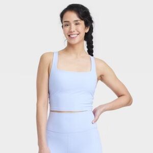 All in Motion Women's Light Blue Sports Bra
